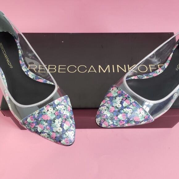 Rebecca Minkoff Shoes - NWT Rebecca Minkoff Leather Floral Flat